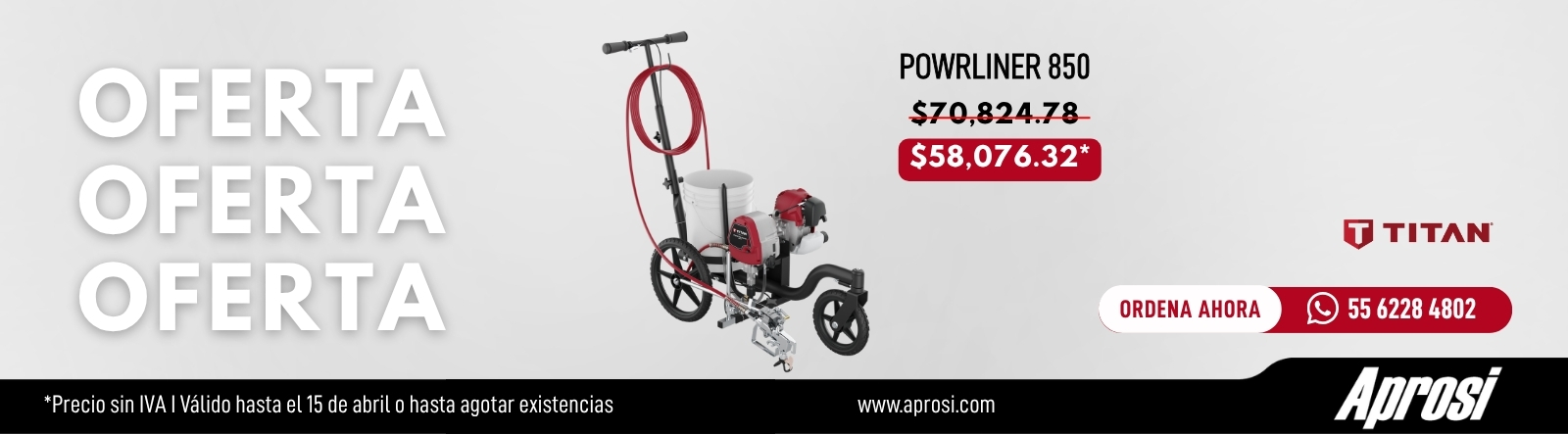 Promocion PowrLiner 850