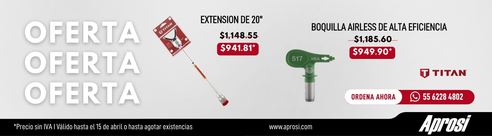 Promocion Extension - boquilla