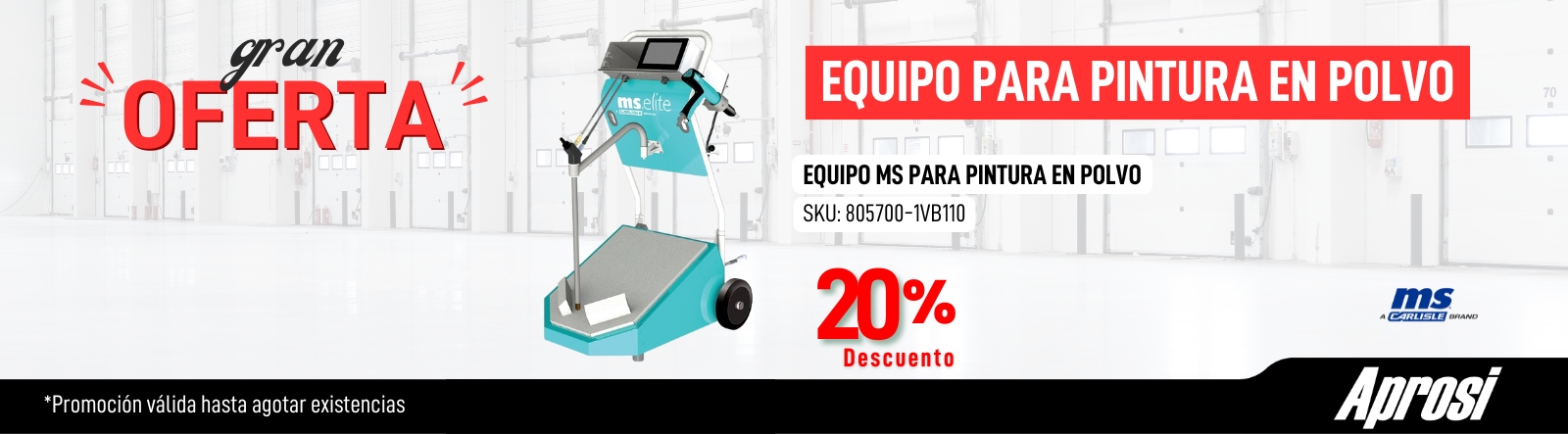 Promo Equipo para Pintar