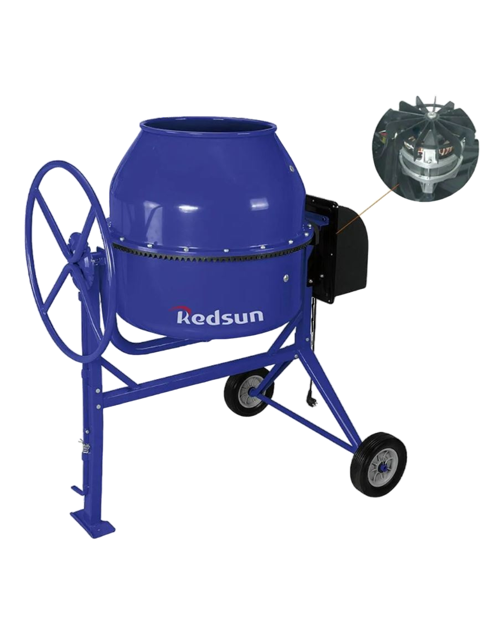 Revolvedora de concreto 250 L