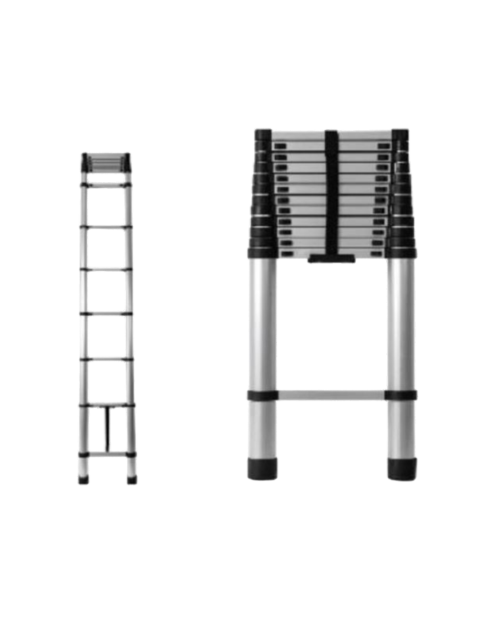 Escalera telescópica de 2mts