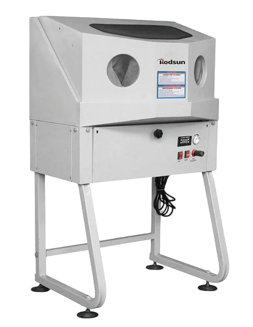 Cabina de lavado a presión con sistema de calefacción auxiliar