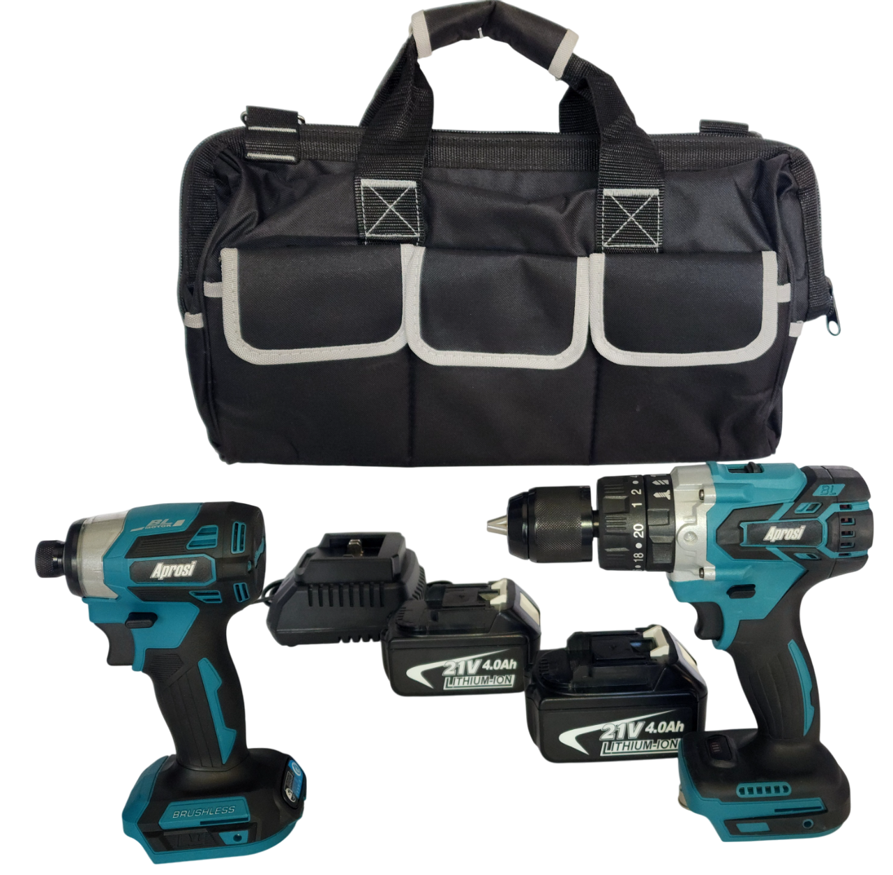 Kit de taladro y destornillador inalámbrico