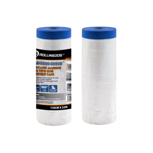 Película adhesiva con cinta azul para pintor (110 x 33)